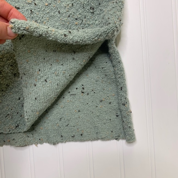Free People Mint Green Speckled Sweater - Picture 9 of 16